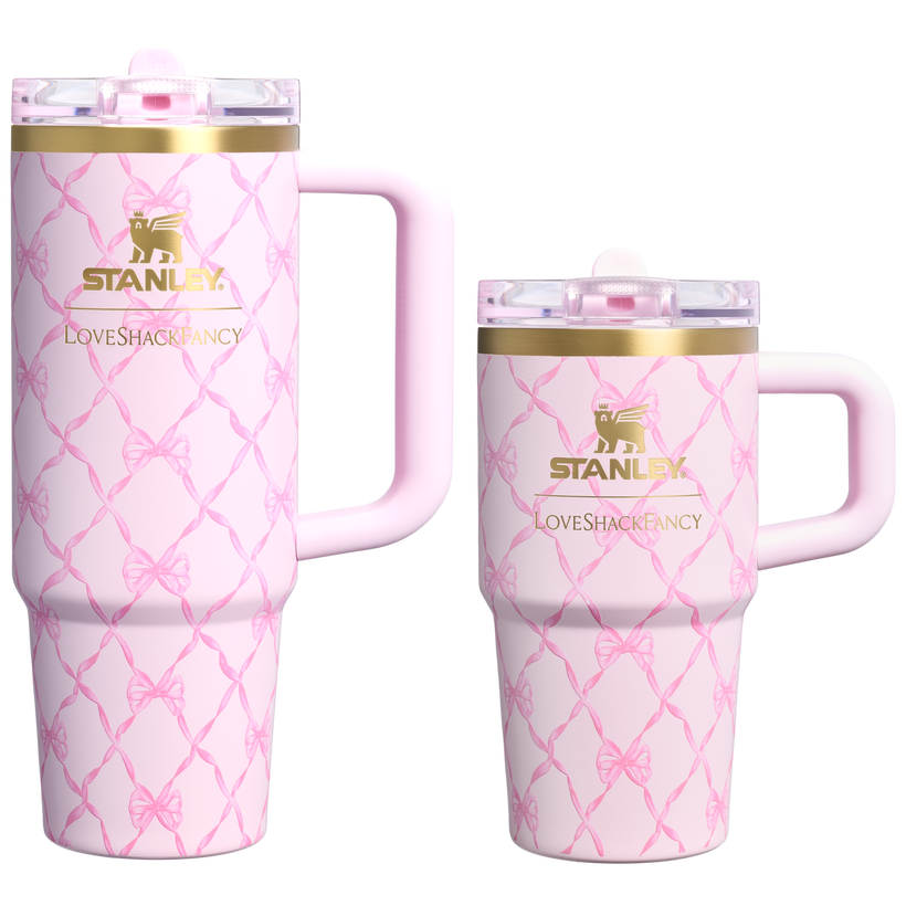 Stanley 1913 x LoveShackFancy Holiday The Quencher® Details ProTour Tumbler Set | 2-pack - Outdoor Fit